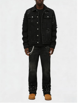 Ensemble jeans delavé