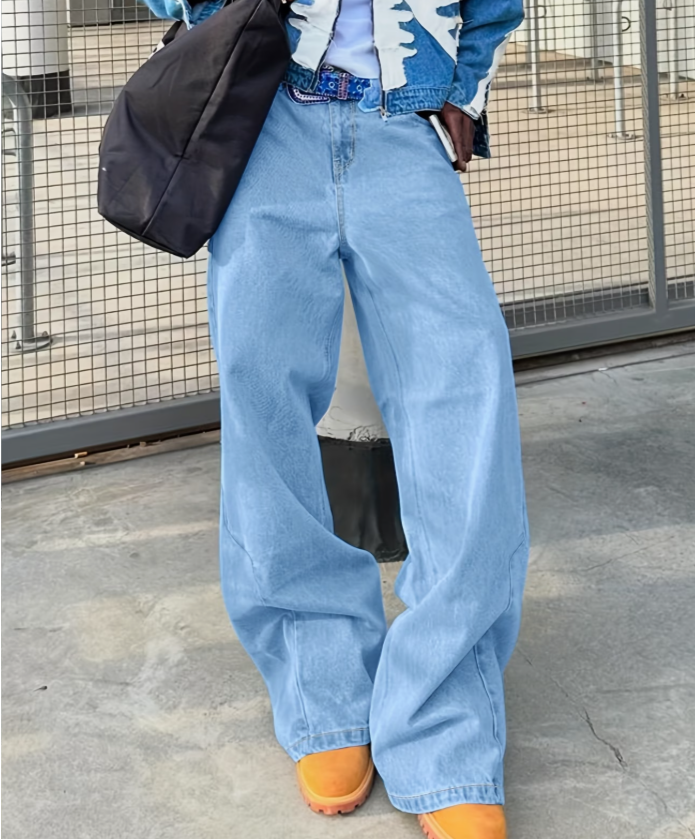 Pantalon ample bas évasif