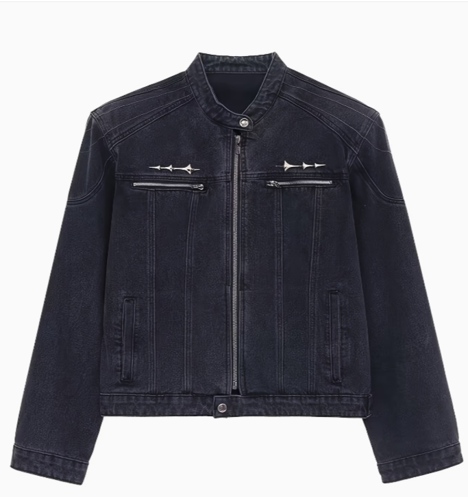Veste de Vol à Col Montant